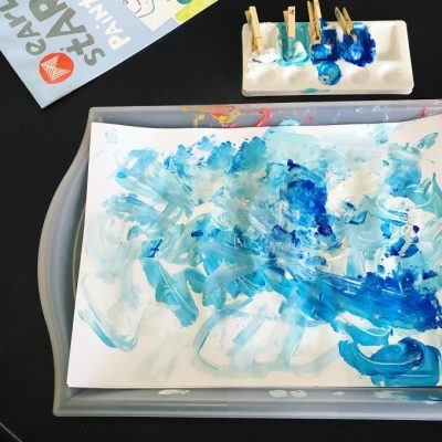 Invitation to Paint with Different Shades of Blue - Day 15/31 Days of ...